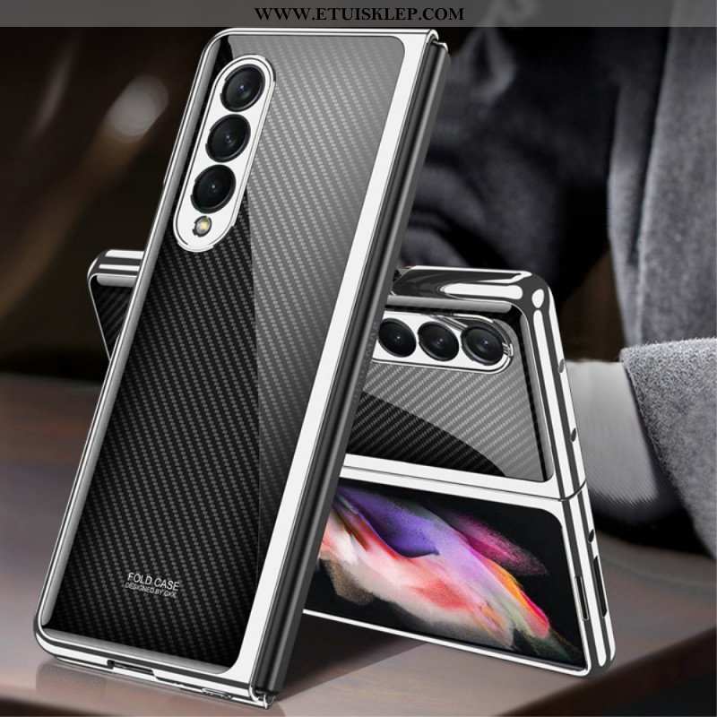 Etui do Samsung Galaxy Z Fold 3 5G Szkło Hartowane Z Włókna Węglowego Gkk